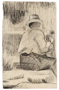 Der Maler und seine Palette; Le Peintre à la palette, ca. 1881
