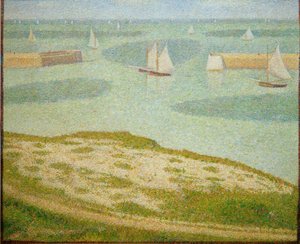 Port-en-Bessin, Eingang zum Vorhafen von Georges Seurat