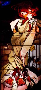 weibliche Figur von Georges de Feure