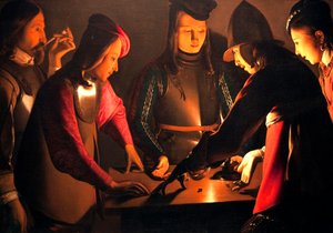 Die Würfelspieler von Georges de La Tour