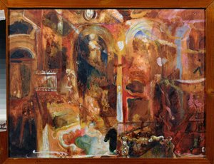 Café von Georgy Bogdanovich Yakulov