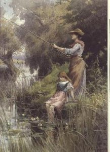 Angeln von Georgina M. de l Aubiniere