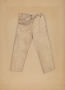 Selbstgesponnene Kniehosen von Georgine E. Mason