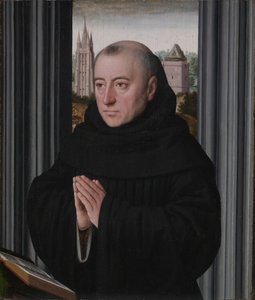 Porträt eines Mönchs, frühe 1500er