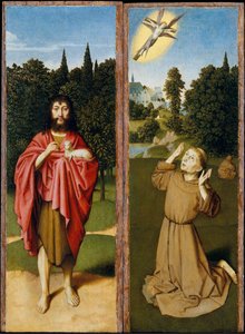 Johannes der Täufer, Franziskus empfängt die Stigmata