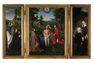 Die Taufe Christi von Gerard David