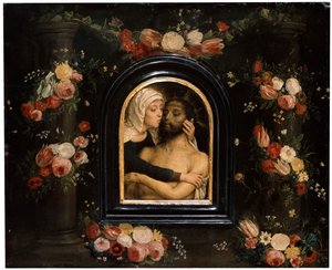 Die Beweinung Christi, spätes 15. oder frühes 16. Jahrhundert