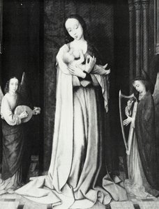 Jungfrau in der Apsis von Gerard David