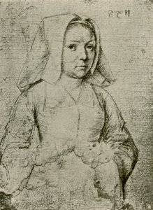 Junge Frau, spätes 15. - frühes 16. Jahrhundert, 1908 von Gerard David