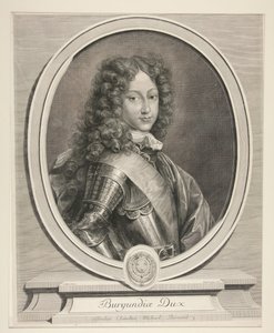 Louis, Herzog von Burgund (1682-1712) von Gérard Edelinck