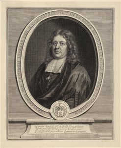 Porträt von Jules-Paul de Lionne von Gérard Edelinck