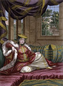 Jüdische Dame am Hof des osmanischen Sultans von Gerard Jean Baptiste Scotin