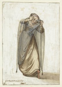 Venezianische Kurtisane von Gerard ter Borch
