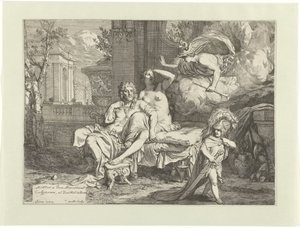 Hermes befiehlt Kalypso, Odysseus freizulassen