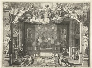 Allegorie auf den Vertrag von Westminster von Gerard de Lairesse