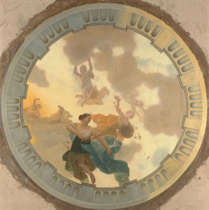 Decke mit Darstellung von Diana und ihren Gefährtinnen von Gerard de Lairesse