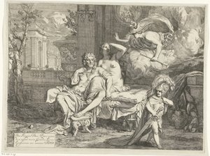 Merkur befiehlt Kalypso, Odysseus gehen zu lassen von Gerard de Lairesse