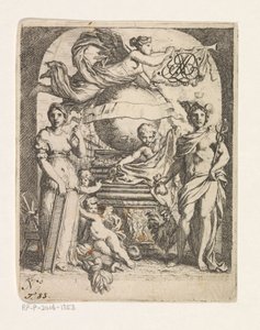 Merkur und die Webkunst