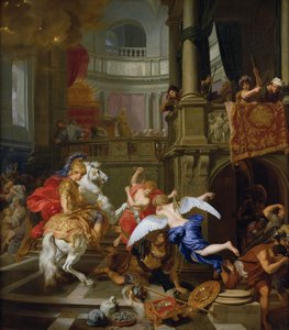 Die Vertreibung des Heliodor aus dem Tempel, 1674 von Gerard de Lairesse