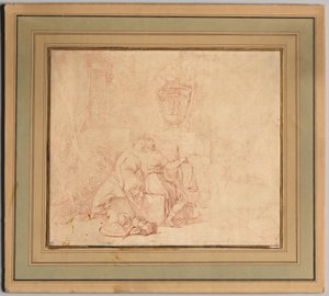 Der Kuss des Friedens und der Gerechtigkeit, nach 1654 von Gerard de Lairesse