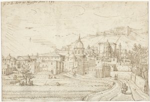 Ansicht von Neapel und Vomero