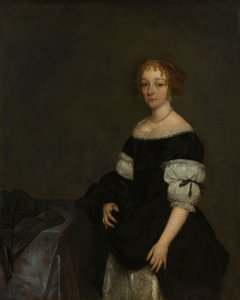 Aletta Pancras (1649-1707) Ehefrau von François de Vicq von Gerard ter Borch (II)