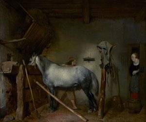 Pferdestall von Gerard ter Borch