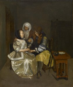 Ein Glas Limonade von Gerard ter Borch