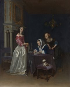Neugier von Gerard ter Borch