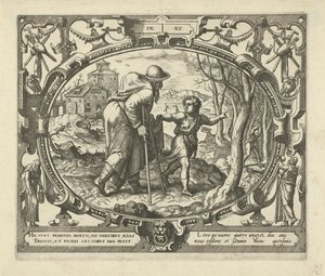 Der Mensch im Alter von neunzig Jahren von Gerard van Groeningen