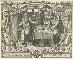 Der Mensch im Alter von siebzig Jahren (Zehn Lebensalter des Menschen) von Gerard van Groeningen