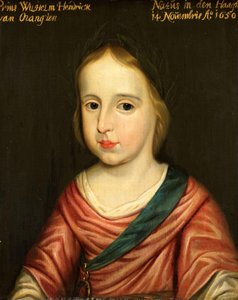 Porträt von Wilhelm III., Prinz von Oranien