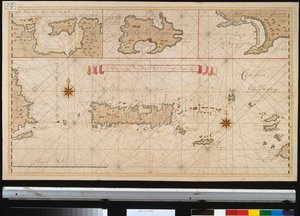 Umriss der Insel St. John von Puerto Rico von Gerard van Keulen