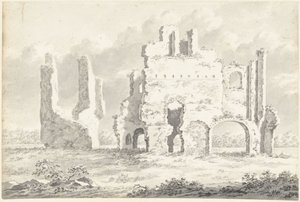 Ruine der Abtei von Rijnsburg