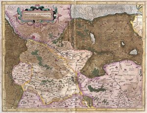 Sachsen und Mecklenburg, Deutschland (Stich)