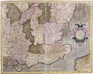Südostregion von England einschließlich des Ärmelkanals und London