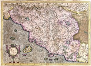 Toskana, Italien (Stich)