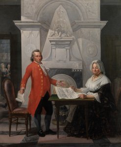 Jubiläumsporträt der Familie de San von Gerardus de San