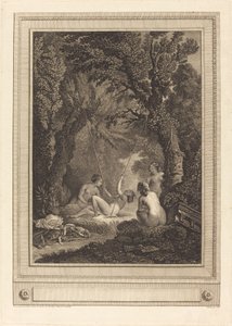 Die geheimnisvolle Schaukel von Geraud Vidal after Nicolas Lavreince