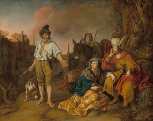 Der Levit in Gibea von Gerbrand van den Eeckhout
