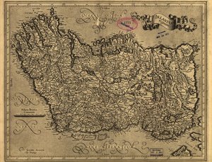 Königreich Irland von Gerhard Mercator