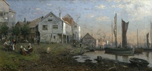 Morgen in einem Fischerdorf von Gerhard Peter Frantz Vilhelm Munthe