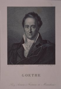 Porträt des Autors Johann Wolfgang von Goethe 1749-1832 von Gerhard von Kügelgen