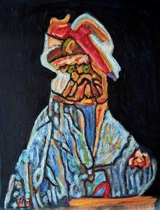 Olivenäugiger Hundeschamane von Gerhardt Isringhaus