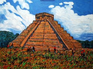 Tempel der Krieger, 2019 von Gerhardt Isringhaus