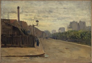 Rue Auguste-Cain, ca. 1900 von Germain Eugene Bonneton