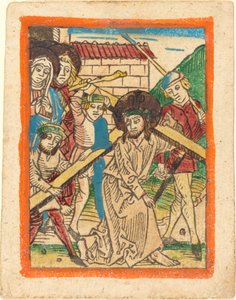 Christus trägt das Kreuz von German 15th Century