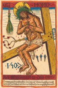 Christus als Schmerzensmann von German 15th Century
