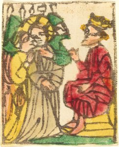 Christus vor Herodes von German 15th Century
