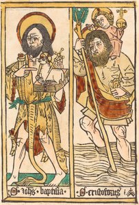 Johannes der Täufer und Christophorus
